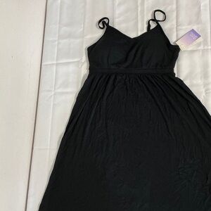 Closet clean out!  Chic Black Maxi Dress